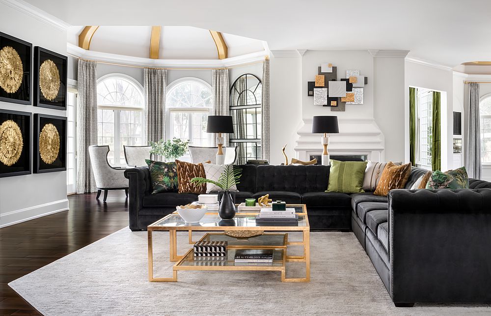 Interior design ideas for open concept living rooms.
